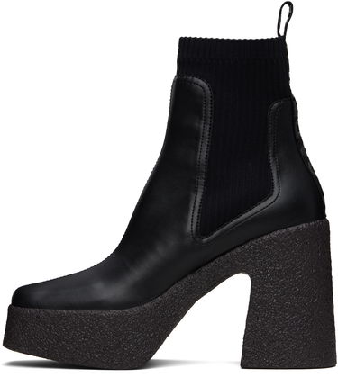 Ponožky Stella McCartney Stella McCartney Skyla Heeled Sock Chelsea Boots Čierna | 810440APADE0, 2