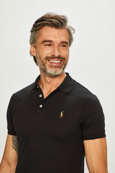 Polo tričko Polo by Ralph Lauren Polo Shirt Čierna | 710685514002, 3