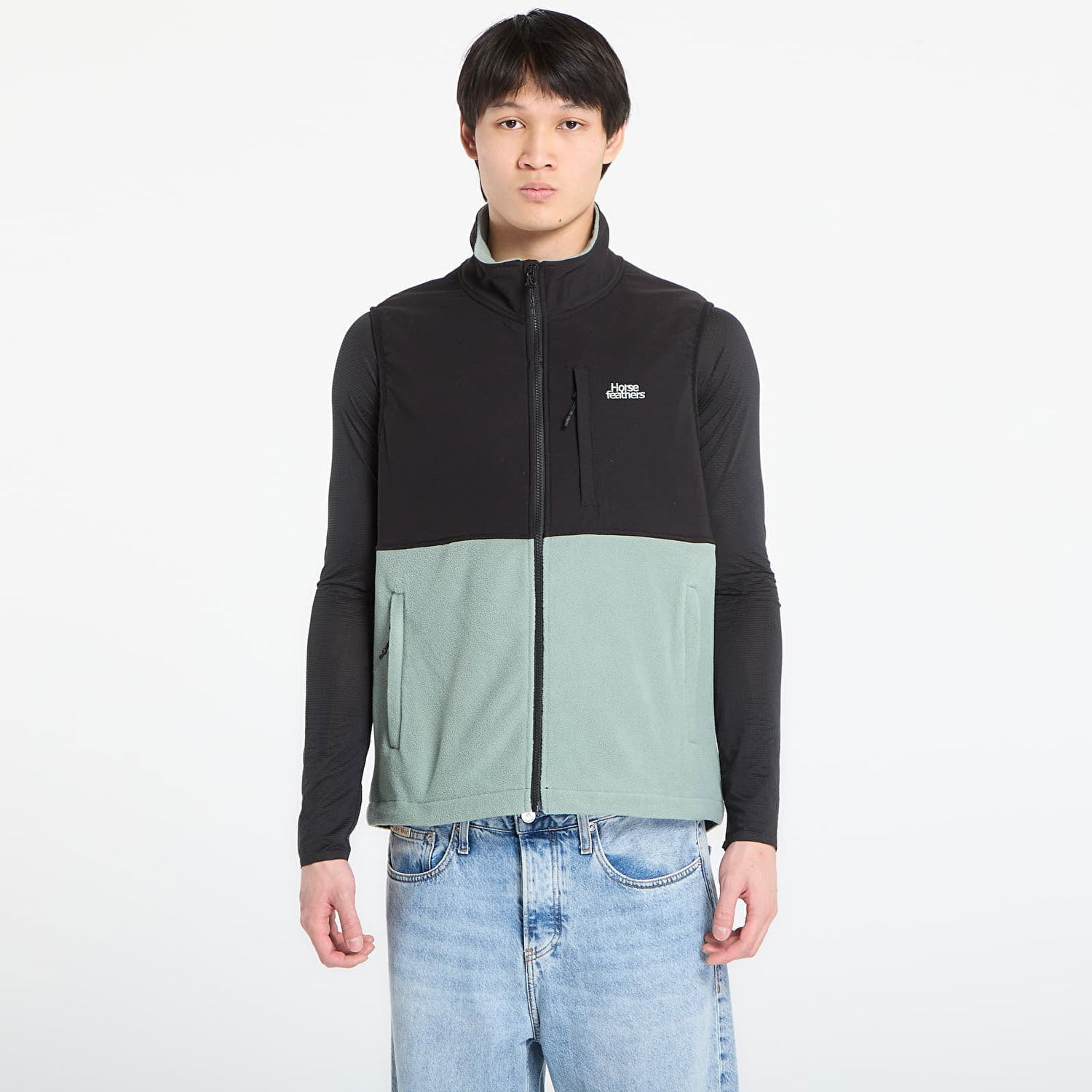 Vesta Horsefeathers Duval Fleece Vest Rôznofarebný | TM084C, 0