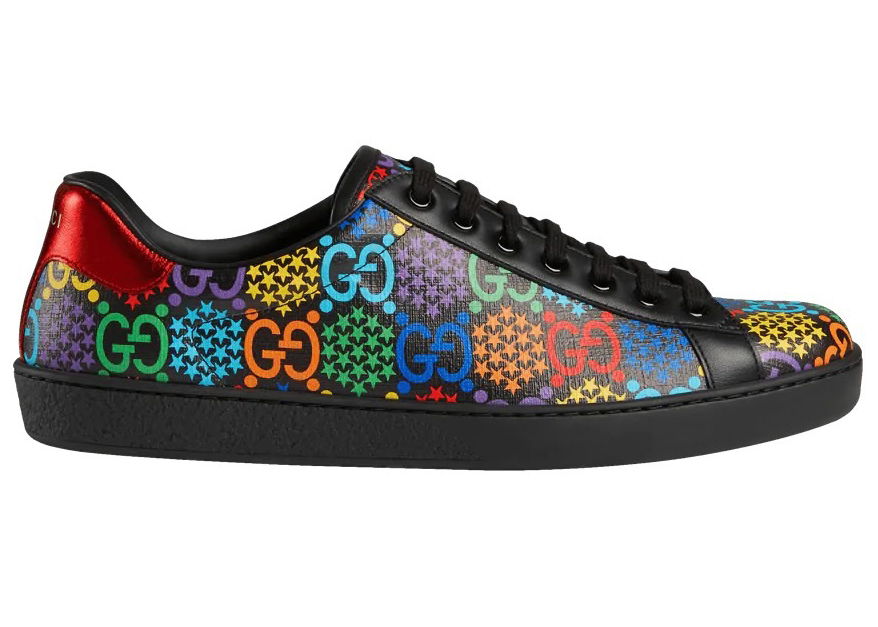Tenisky a topánky Gucci Psychadelic Ace Black Multi Čierna | 610085 H2020 1110, 0