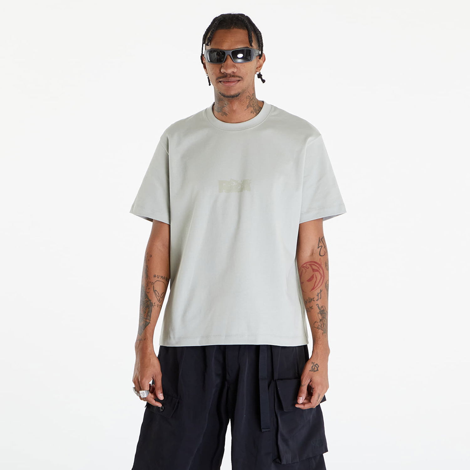 Tričko ROA Shortsleeve Graphic T-Shirt Miriage Grey Šedá | RBMW086FA63 GRY0017, 0