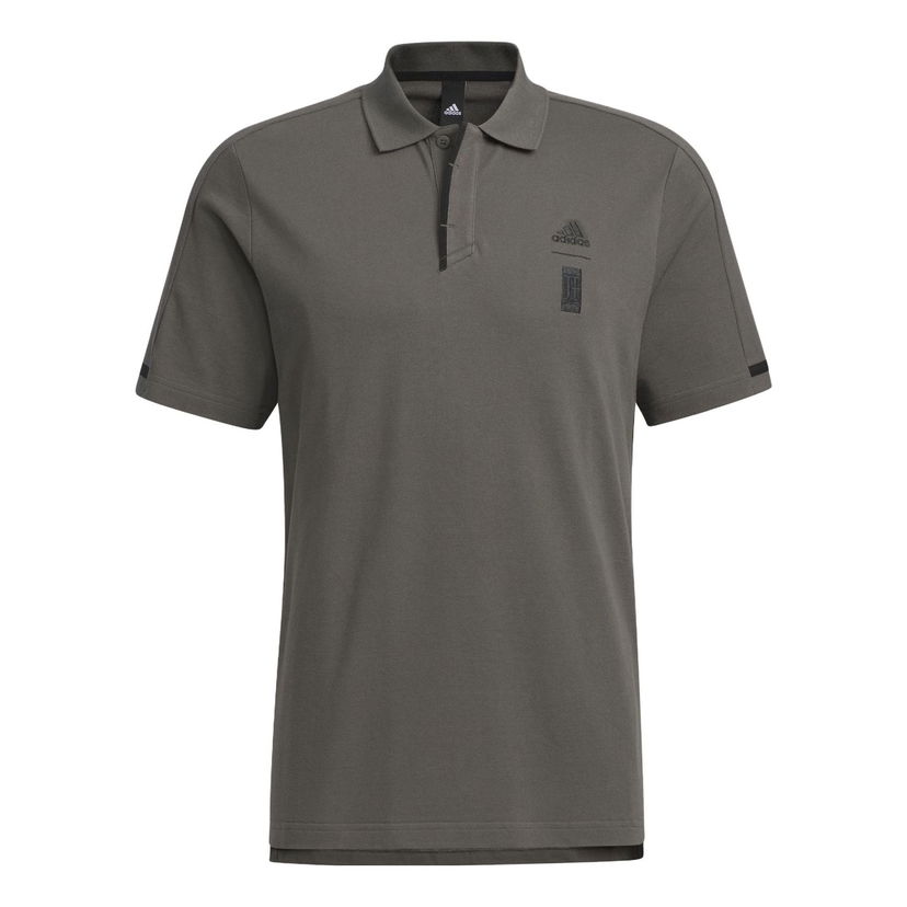 Polo tričko adidas Originals Men's Casual Polo Shirt Šedá | IA8106