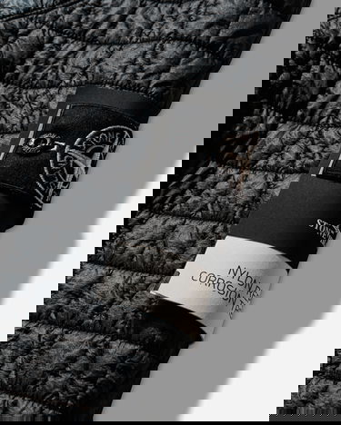 Bunda Stone Island Nylon Reps-TC Corrosion Treatment Diamond Quilted V-Neck Jacket Čierna | K2S15-4100117-S00R2 V0029, 3