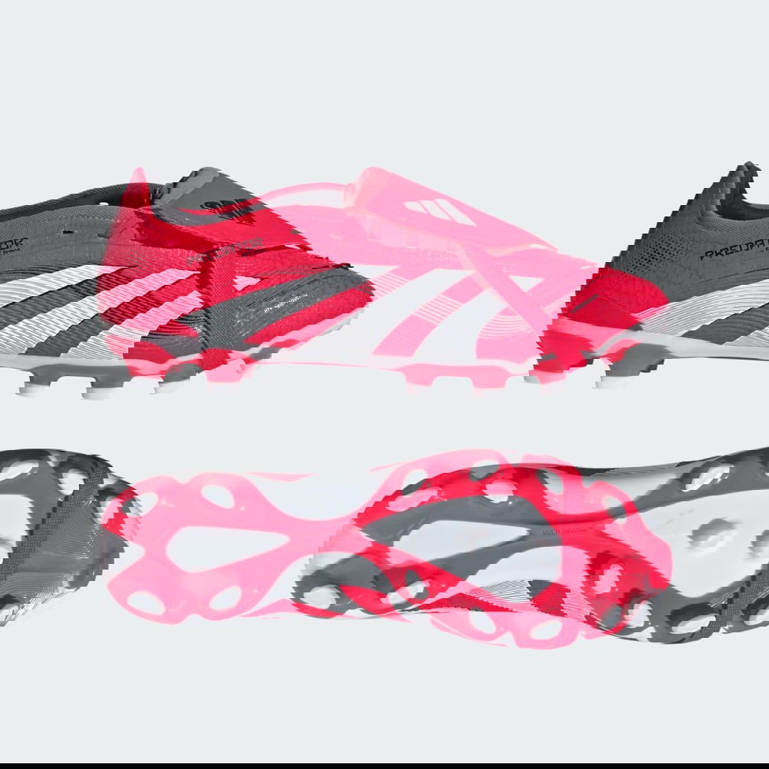 Tenisky a topánky adidas Performance Predator Pro Fold-Over Tongue Firm/Multi-Ground Červená | JR0443, 0