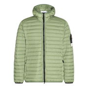 Logo Patch Zipped Down Jacket