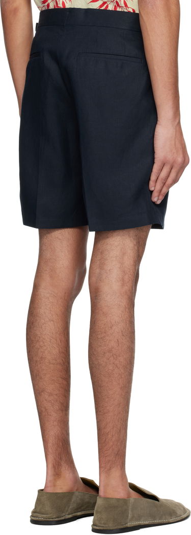 Šortky Orlebar Brown Orlebar Brown Norwich Italian Linen Shorts Navy | 280080, 2