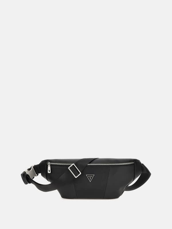 Batoh GUESS Certosa Saffiano Eco Belt Bag Čierna | HMECSAP3431, 0