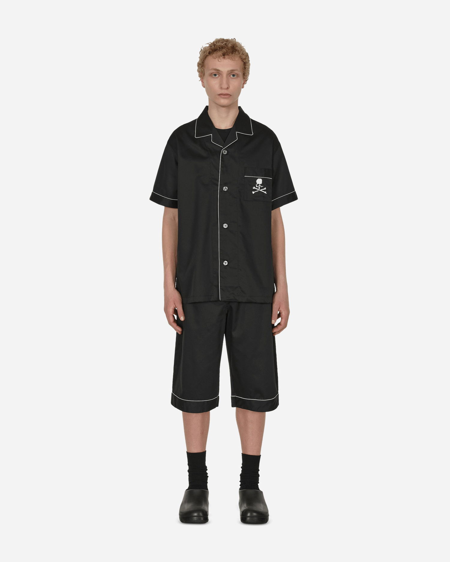 Pyžamo Mastermind WORLD Pajama Set Čierna | MW22S08-PJ001 BLACK, 0