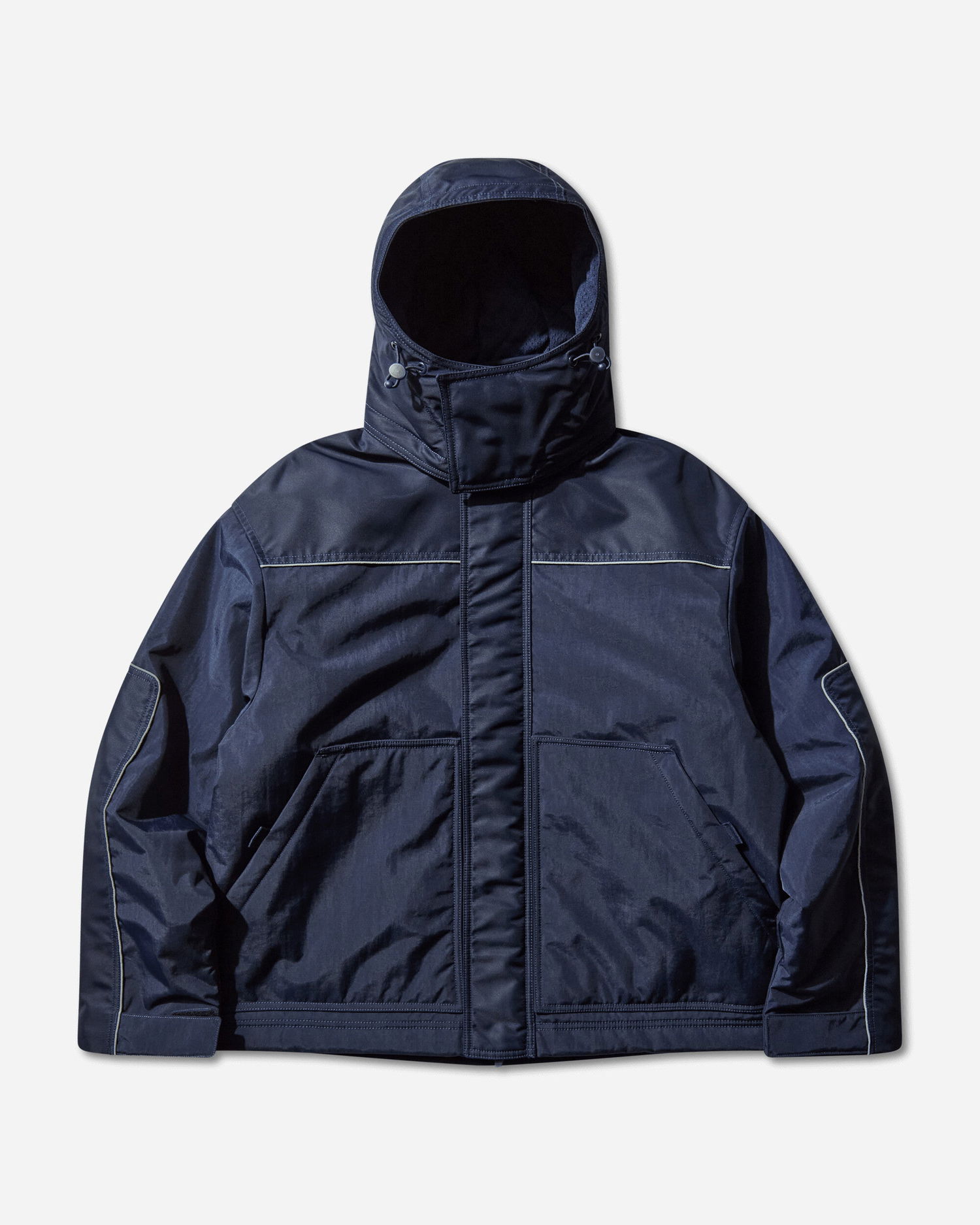 Vetrovka Nike Utility Hooded Jacket with Reflective Piping Navy | HQ8517-451, 1