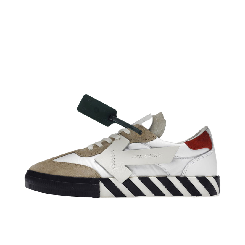 Tenisky a topánky Off-White New Vulcanized Low White Beige Biela | OMIA232S22LEA0010161