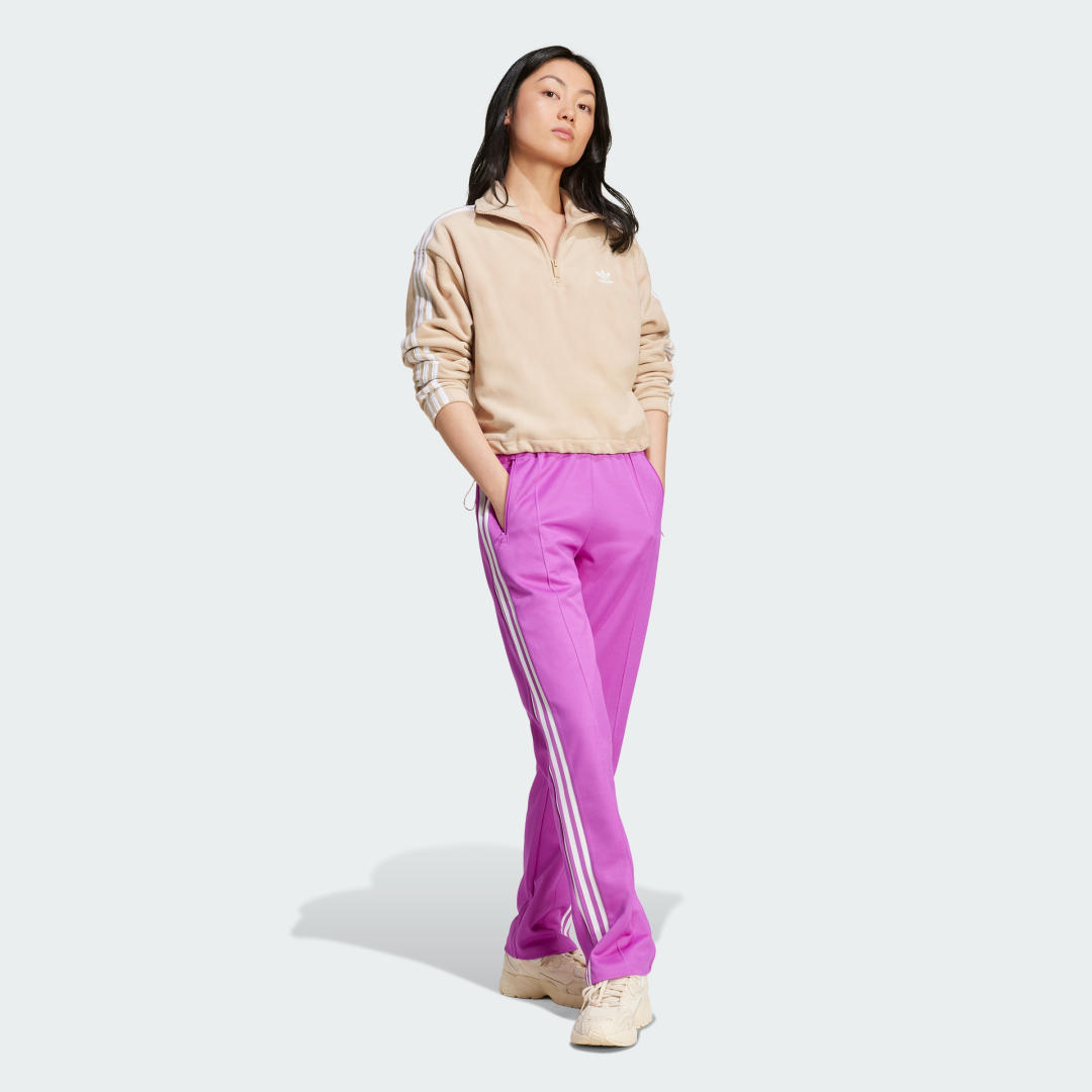 Mikina adidas Performance Fleece Half Zip Loose Sweatshirt Béžová | IY7267, 1