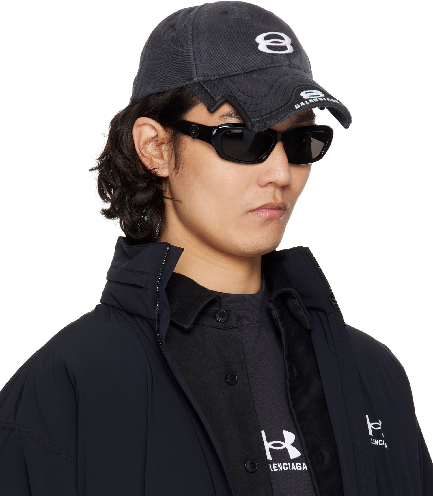 Šiltovka Balenciaga Balenciaga Unity Sports Icon Cap Čierna | 808790410B2, 1