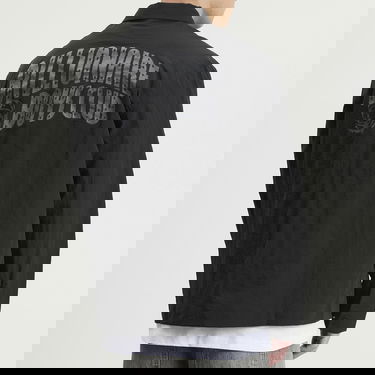Košeľa BILLIONAIRE BOYS CLUB Men's Arch Logo Nylon Overshirt, Size Large Čierna | B25307-BLK, 3