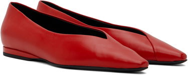 Kabelka Loulou de Saison Loulou de Saison Barsi Ballerina Flats Červená | BARSI, 3