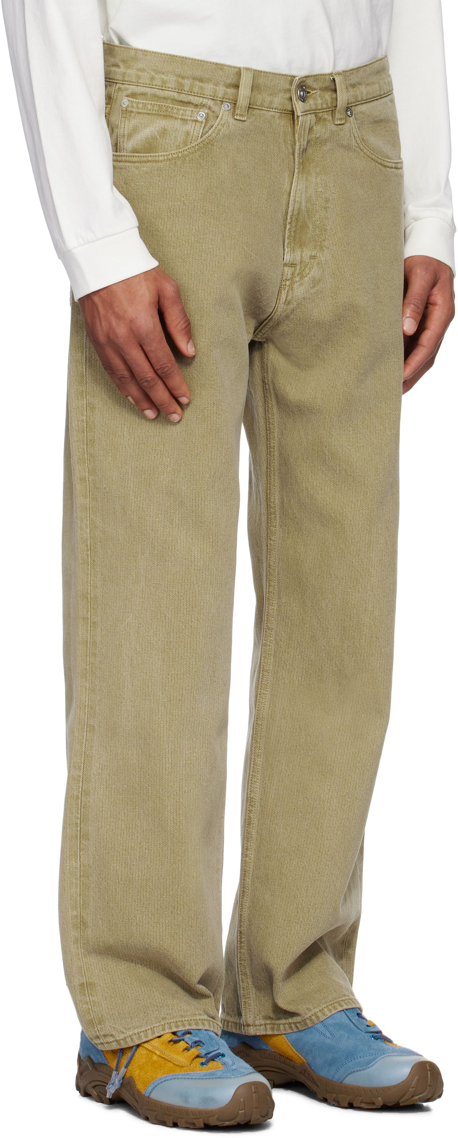 Džínsy OUR LEGACY Our Legacy Third Cut Jeans Zelené | M2255TDG, 1
