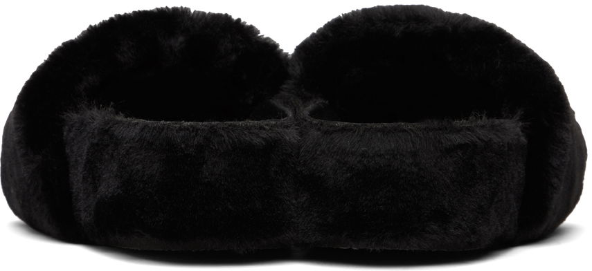 Tenisky a topánky Stella McCartney Signature Fuzzy Slides Čierna | 810234E00114, 1
