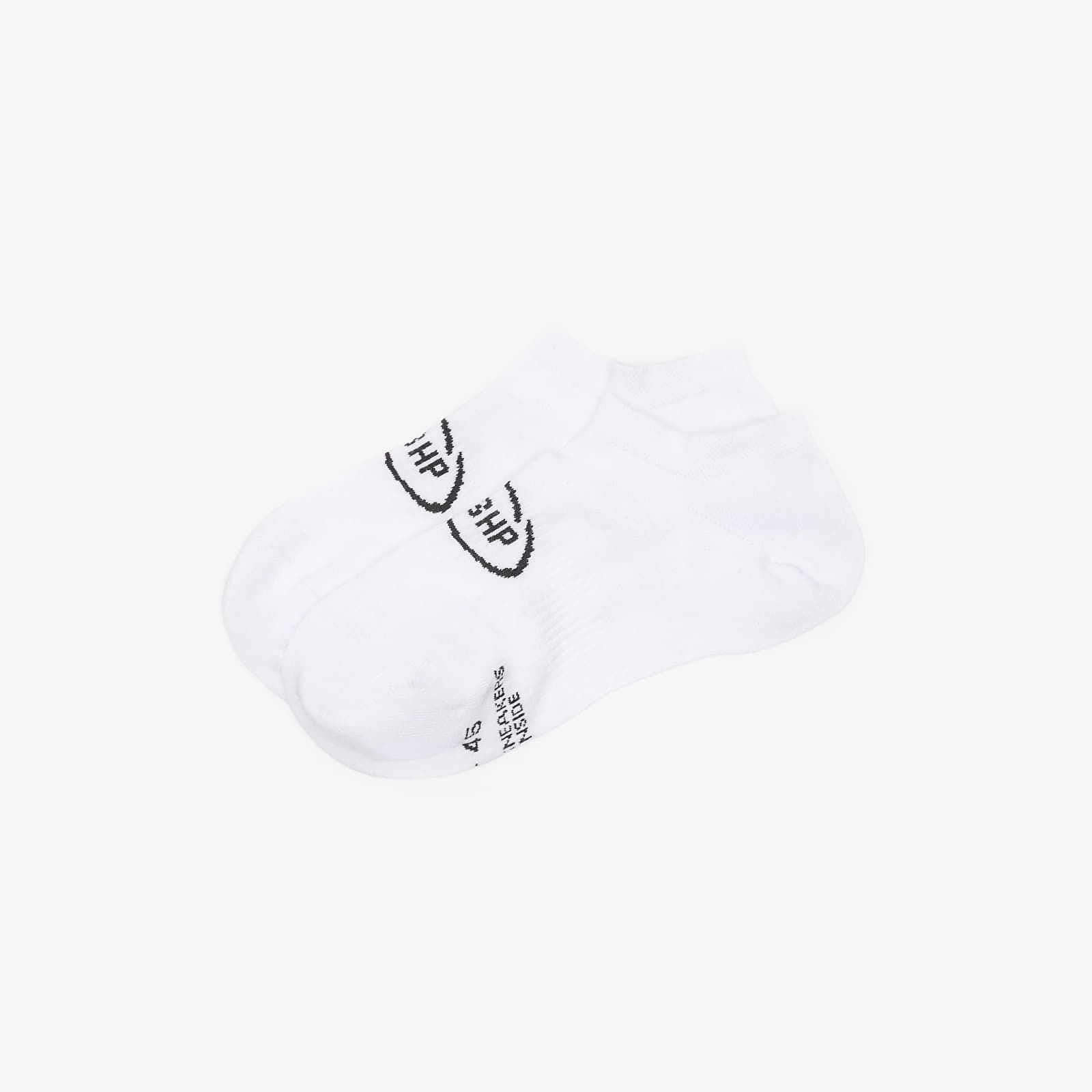 Invisible Socks 3-Pack White