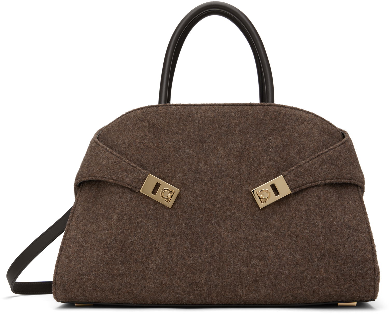 Kabelka FERRAGAMO Medium Hug Bag Hnedá | 777994, 0