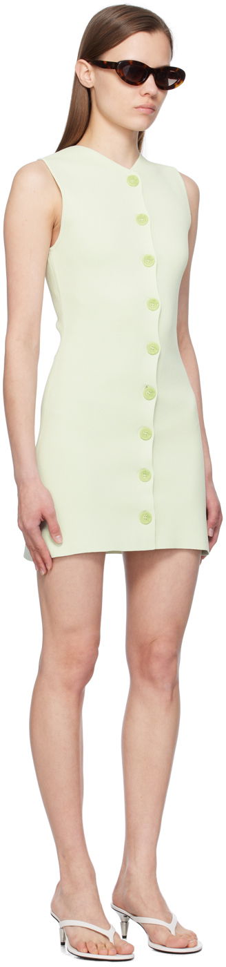 Šaty BEC + BRIDGE BEC + BRIDGE Ilora Buttoned Minidress Zelené | A24-12068, 1