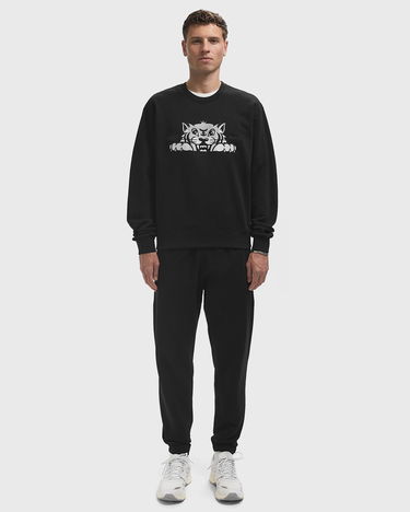 Mikina KENZO Happy Tiger Embroidered Sweatshirt Čierna | FF65SW2654MF.99J, 2