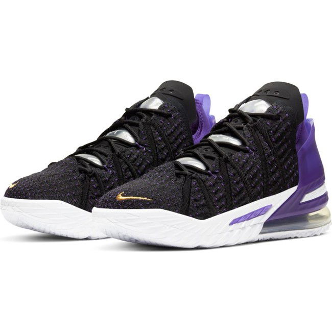 Tenisky a topánky Nike LeBron 18 Lakers Čierna | CQ9283-004, 1