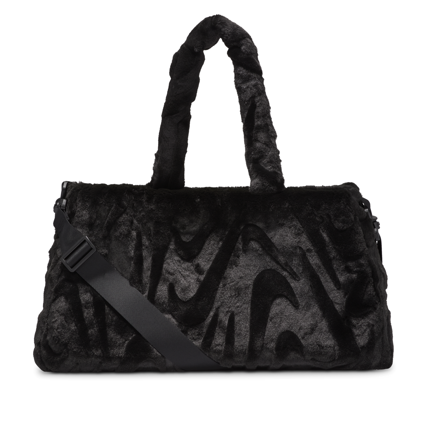 Tote bag Nike Faux Fur Tote Bag Čierna | FZ1323-010, 1