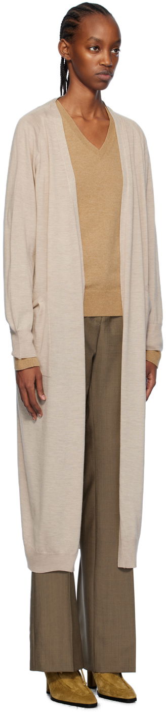 Sveter Max Mara Max Mara Katanga Longline Cardigan Béžová | 2411341071600, 1