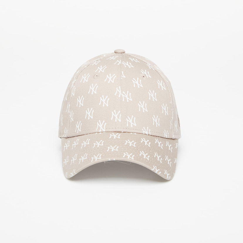 Šiltovka New Era New York Yankees Womens Monogram 9FORTY Adjustable Cap Béžová | 60434992