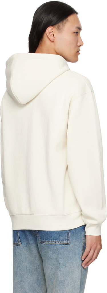 Mikina Dime Dime Cursive Zip Hoodie Biela | DIMEFA2573NAT, 2