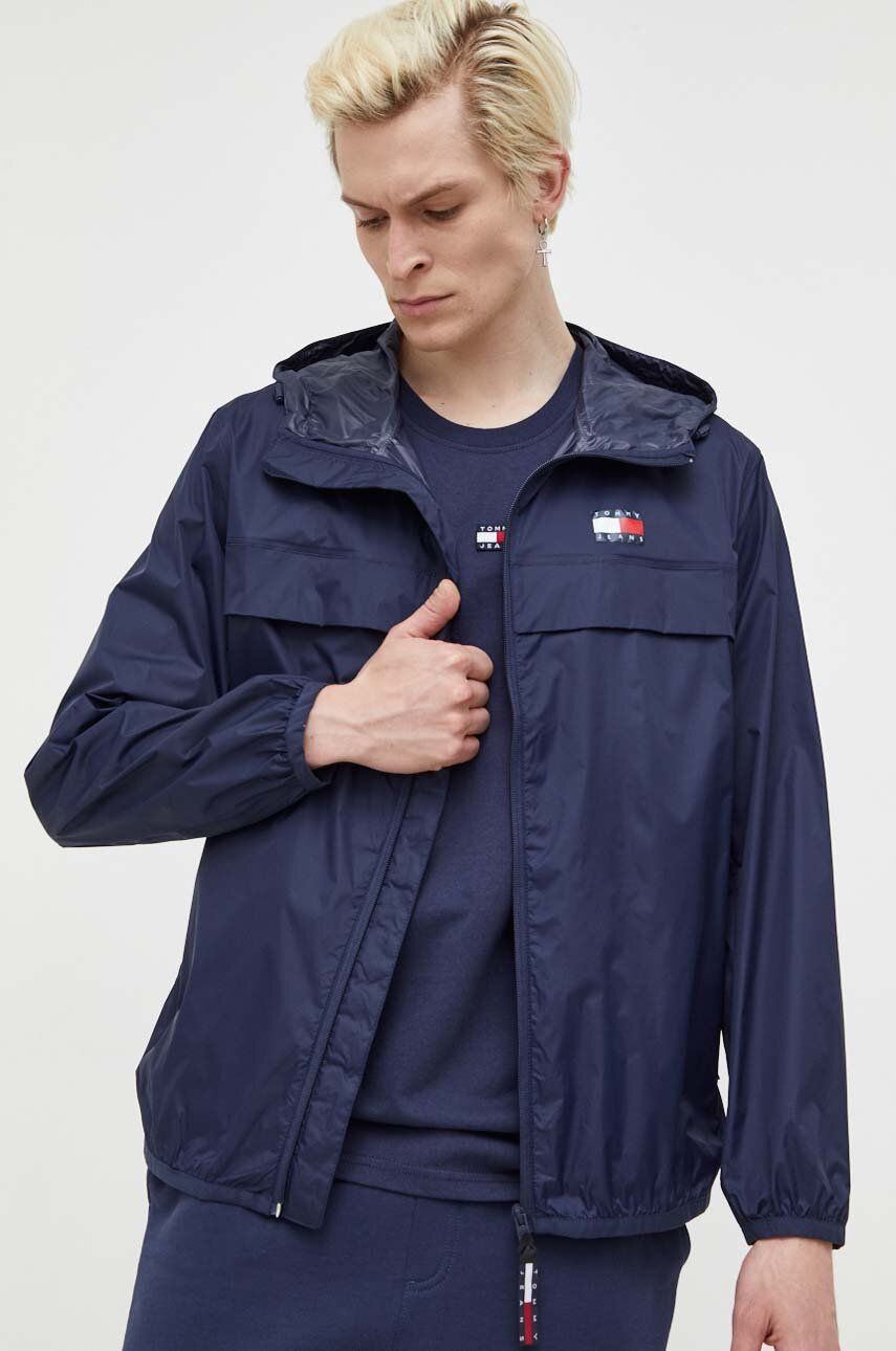 Bunda Tommy Hilfiger Chicago Zip Through Jacket Navy | DM0DM16584, 0