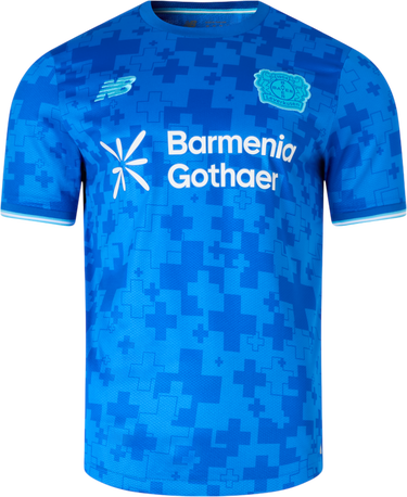 Dres New Balance Bayer 04 Leverkusen Third Jersey 2025/2026 Modrá | mt230565-thd, 1