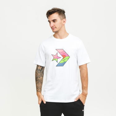 Tričko Converse STAR CHEVRON SUNSET SHORT SLEEVE TEE Biela | 10021515-A01, 0