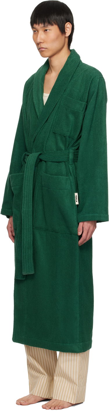 Pyžamo TEKLA Tekla Terry Classic Bathrobe Zelené | CB-TEGR, 3