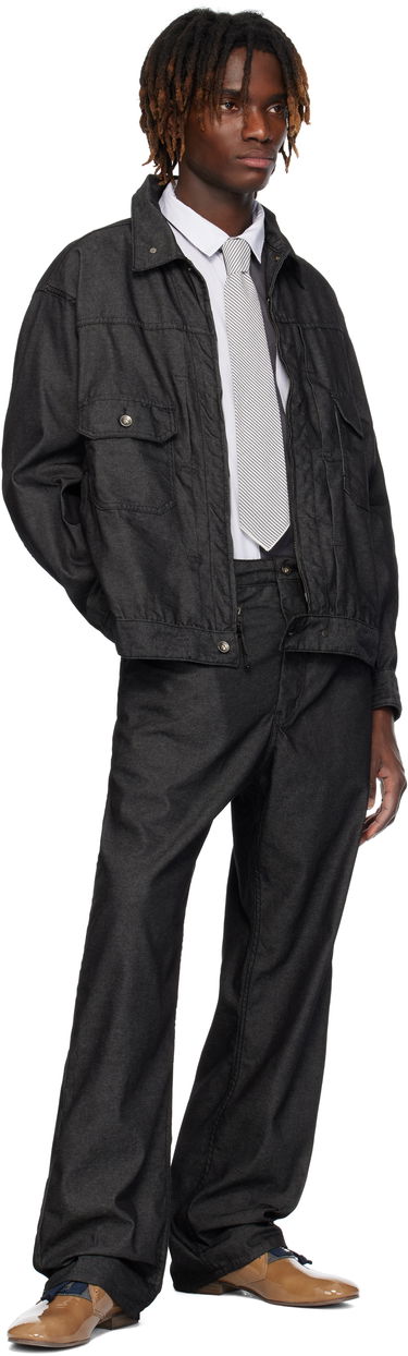 Bunda Engineered Garments Engineered Garments Trucker Denim Jacket Čierna | 25S1D007, 3