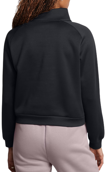 Mikina Under Armour Fleece Pro 1/2 Zip Sweatshirt Čierna | 1386505-001, 1