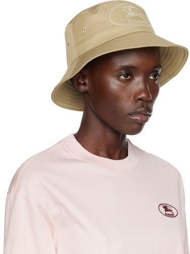 Klobúk Burberry Burberry Knight Stamp Gabardine Bucket Hat Béžová | 8110782, 1