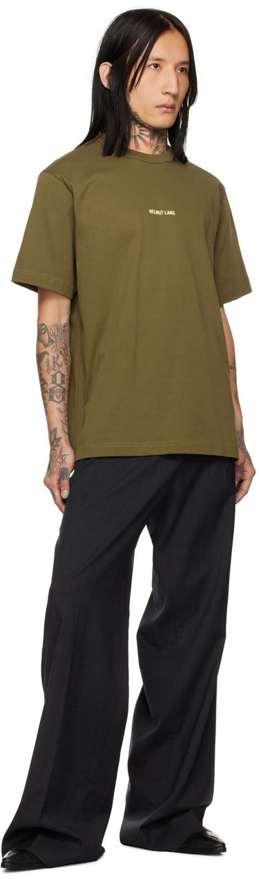 Tričko Helmut Lang Space Graphic T-Shirt Zelené | N09HM526, 3