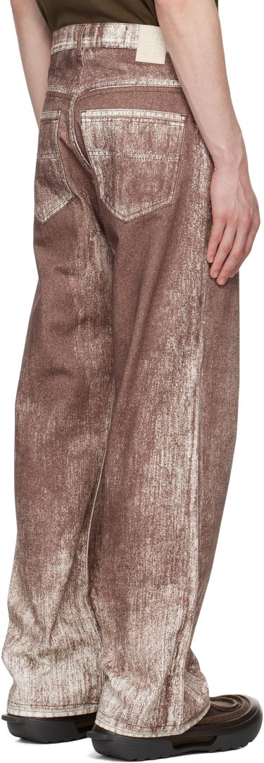 Džínsy Camper Camperlab Paint Print Jeans Hnedá | AU00022-003, 2