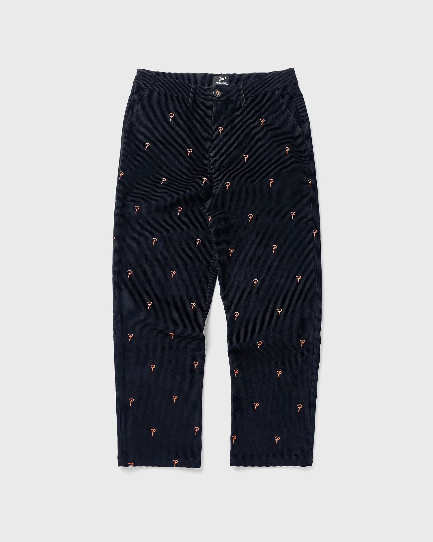 Nohavice Patta BASIC MICRO CORDUROY CHINO PANTS Čierna | 8719523066517, 0