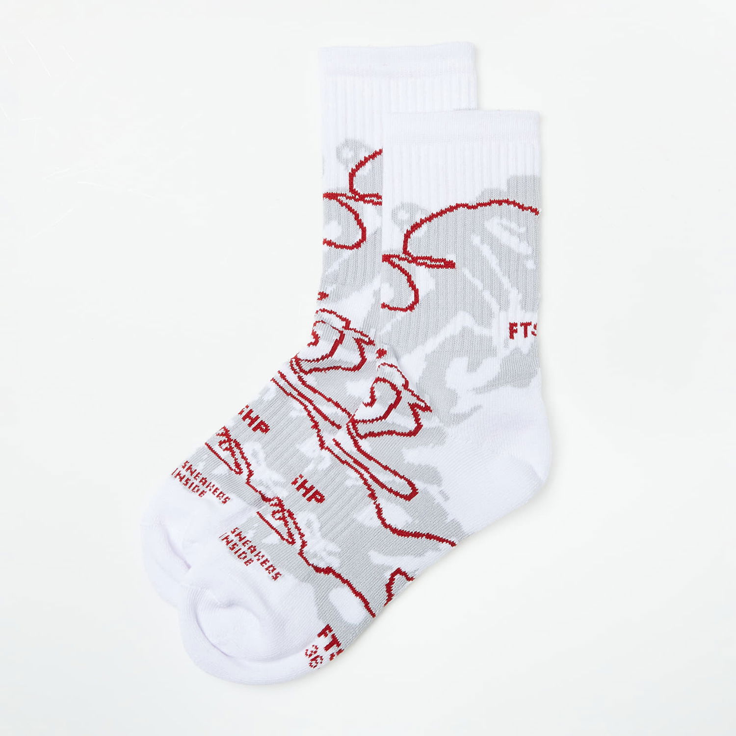 Ponožky Footshop The More Basketball Socks Šedá | FTSHP_321, 1