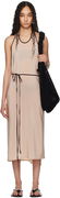 Baserange Apron Wrap Midi Dress