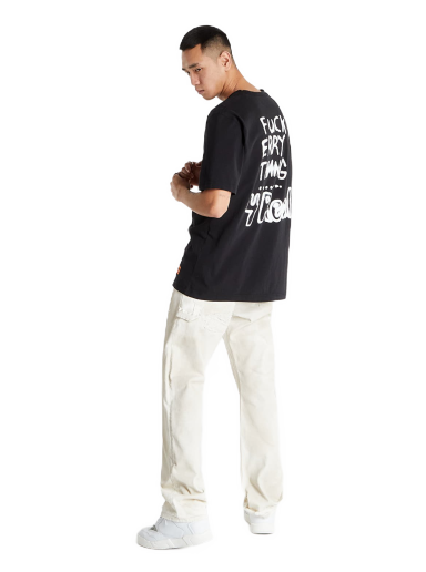 Tričko HERON PRESTON T-Shirt Shortsleeve Čierna | HMAA026S22JER0051001