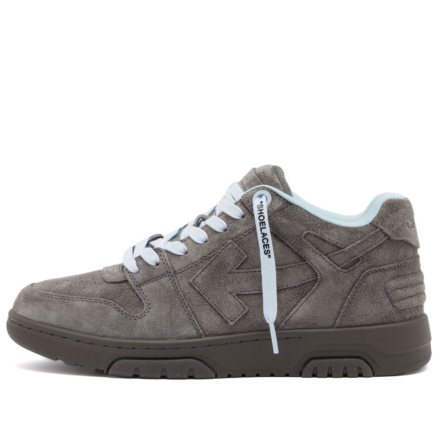 Tenisky a topánky Off-White Out Of Office Full Suede Sneaker Šedá | OWIA259C99LEA0160707, 0