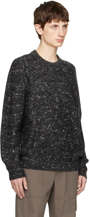 Sveter Helmut Lang Raglan Sleeve Sweater Šedá | N09HM703, 1