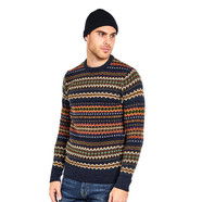 Sveter Barbour Case Fairisle Crewneck Sweater Rôznofarebný | MKN1027NY72, 0