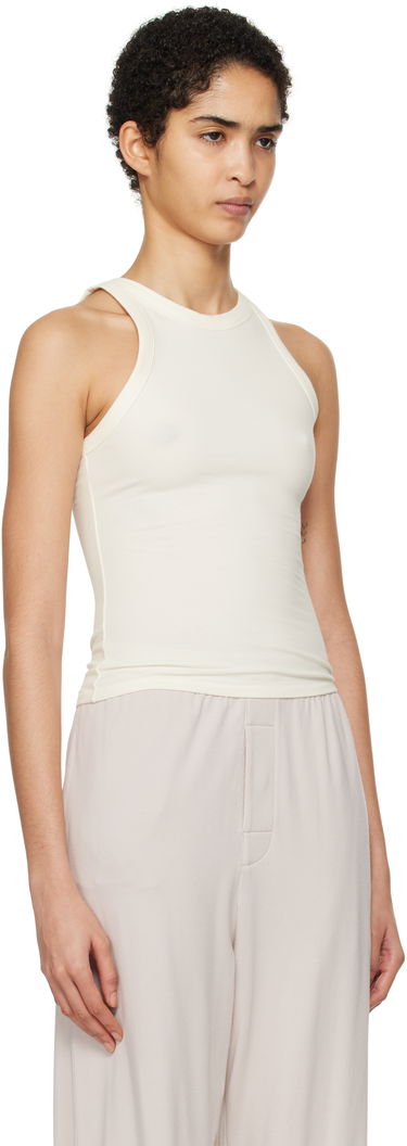 Tielko SKIMS Jersey Crew Neck Tank Top Biela | TP-TNK-5516W, 1