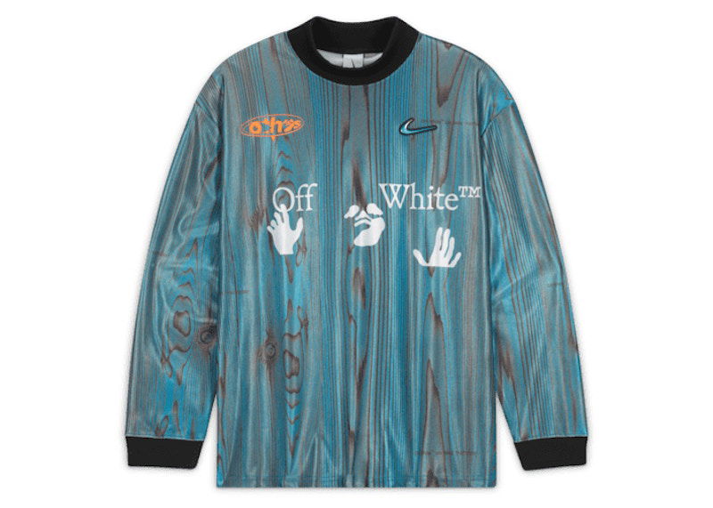Dres Off-White Nike x 001 Soccer Jersey (Asia Sizing) Blue Zelené | DN1701-411
