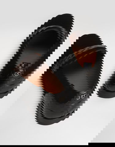 Doplnky Dolce & Gabbana Dolce & Gabbana Split Calfskin and Alligator Loafers Čierna | A50717A2E228B956, 3