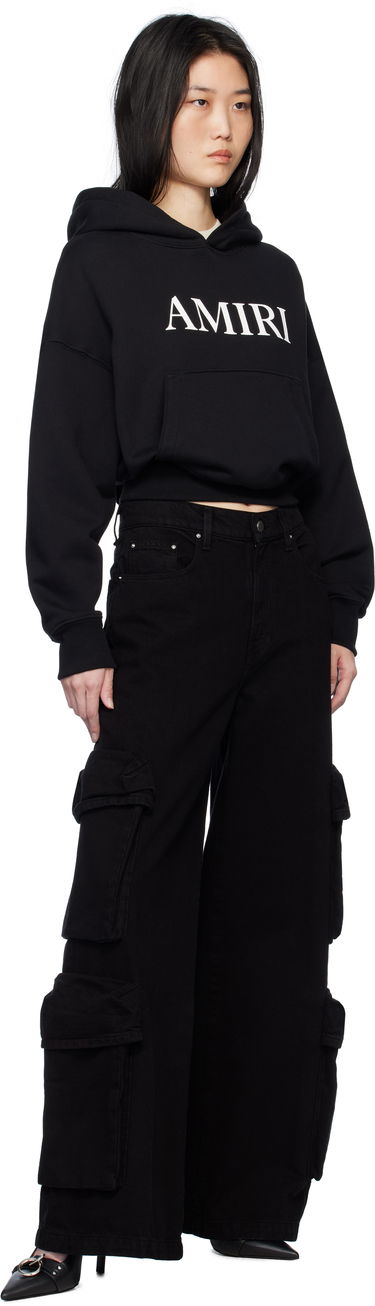 Mikina AMIRI Core Logo Black Hoodie Čierna | AWJYHD1019, 3