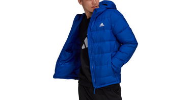 Prešívaná bunda adidas Originals Helionic Down Jacket Modrá | gq7145, 1